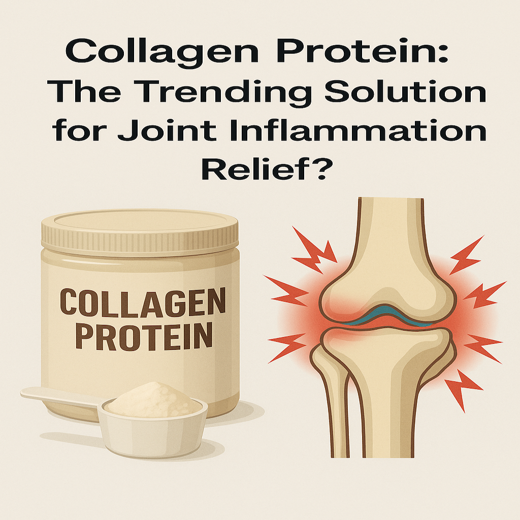 Collagen protein trends for joint inflammation relief