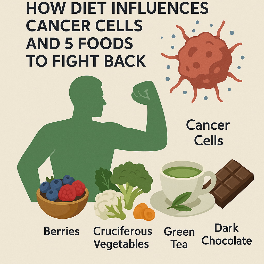 Fueling Your Defense: How Diet Influences Cancer Cells and 5 Foods to Fight Back
