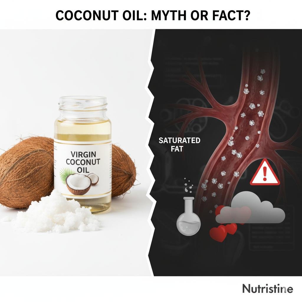 The Coconut Oil Conundrum: Is It a Superfood or a Saturated Fat Trap?