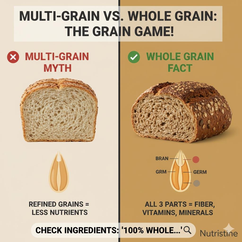 Whole Grain vs. Multi-Grain: A Nutritionist’s Guide to Choosing Wisely